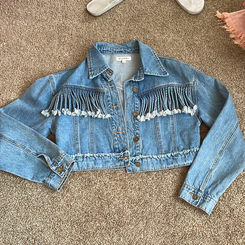 Cropped Jean jacket
